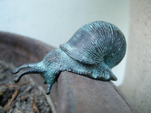 Bronzefigur Mini Schnecke - Bild 1 von 1