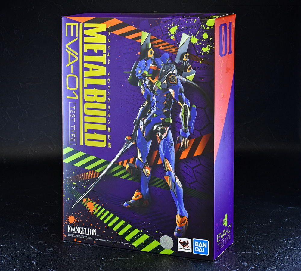 コミック・アニメ BANDAI L BUILD EVA-01 TEST TYPE Bandai Metal Build Neon Genesis Evangelion EVA-01 Test Type