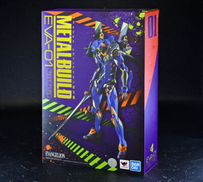 コミック・アニメ BANDAI L BUILD EVA-01 TEST TYPE Bandai Metal Build Evangelion EVA-01 Test Type Action Figure