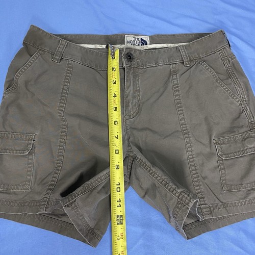 The North Face Cargo Shorts Damen 10 lang grau Taschen Wandern Outdoor - Bild 9 von 14