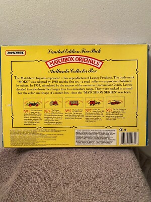Limited Edition 5-Pack Matchbox Originals Authentic