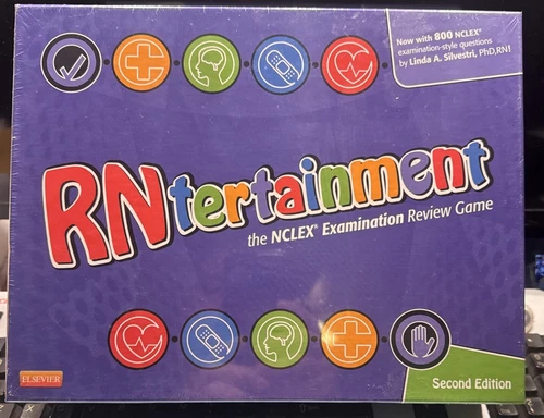 NIB: RNtertainment: The NCLEX® Examination Review Game 2nd Edition - New Sealed