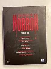 MASTERS OF HORROR VOLUME UNO RARO BOX 6 DVD ITALIA - fuori catalogo 