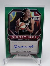 2021 WNBA Panini Prizm DEARICA HAMBY Green Auto Prizm Card