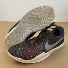 Nike Kobe Mamba Instinct Adult 10.5 Anthracite Red Sneakers 852473-006 Low Mens