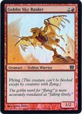 MTG - 9th Edition - Goblin Sky Raider - 2X - Foil - NM