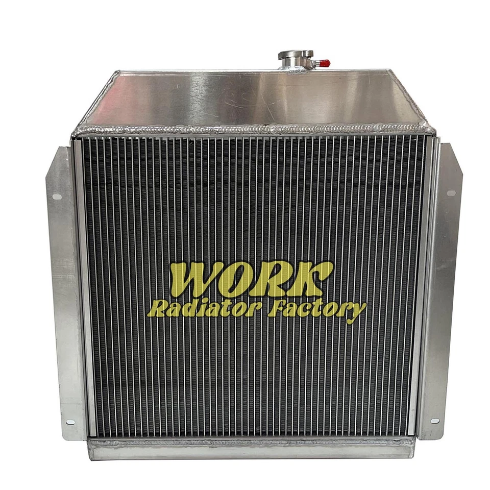 Radiador para 1949-1952 1950 1951 Plymouth Dodge Chrysler y DeSoto recto 6 MT Foto 2 de 4