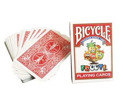 FROOTS BICYCLE DECK OF PLAYING CARDS POKER SIZE USPCC - MAGIC TRICKS COLLECTOR