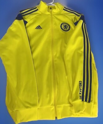 Adidas Chelsea 2014/15 Yellow/Blue Away uniform jacket Adidas Chelsea 2014/15 Yellow/Blue Away uniform jacket