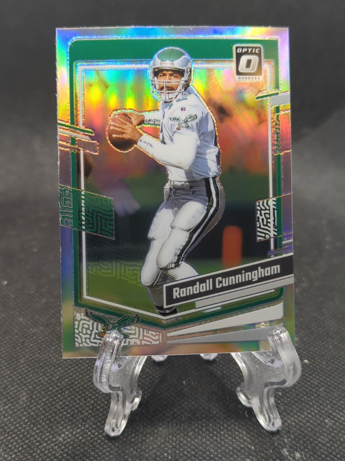 2023 Donruss Optic Silver Holo Prizm Randall Cunningham #159 Philadelphia Eagles