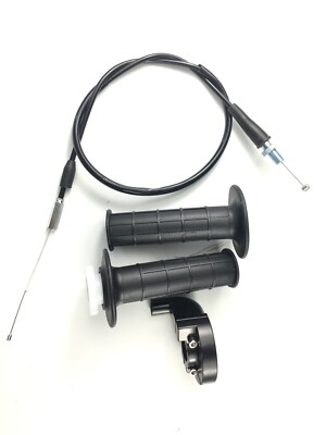 Twist Handle Bar Casting  & Throttle Cable For Yamaha TTR125  TTR125LE 