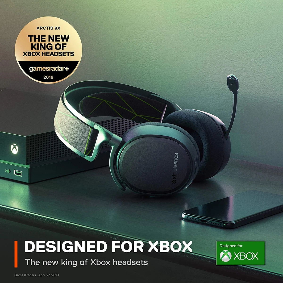 Steelseries Arctis 9X Wireless Gaming Headset Integrated Xbox