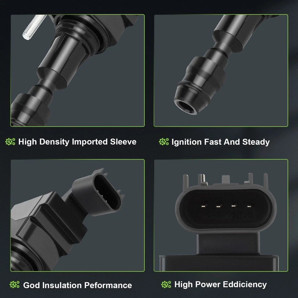 4 For 2012 2013 2014 Chevrolet Orlando 2.4L L4 Ignition Coil & Spark Plug - Image 4 of 4