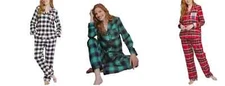 Lands' End Ladies' Flannel Pajama Set, 2-piece