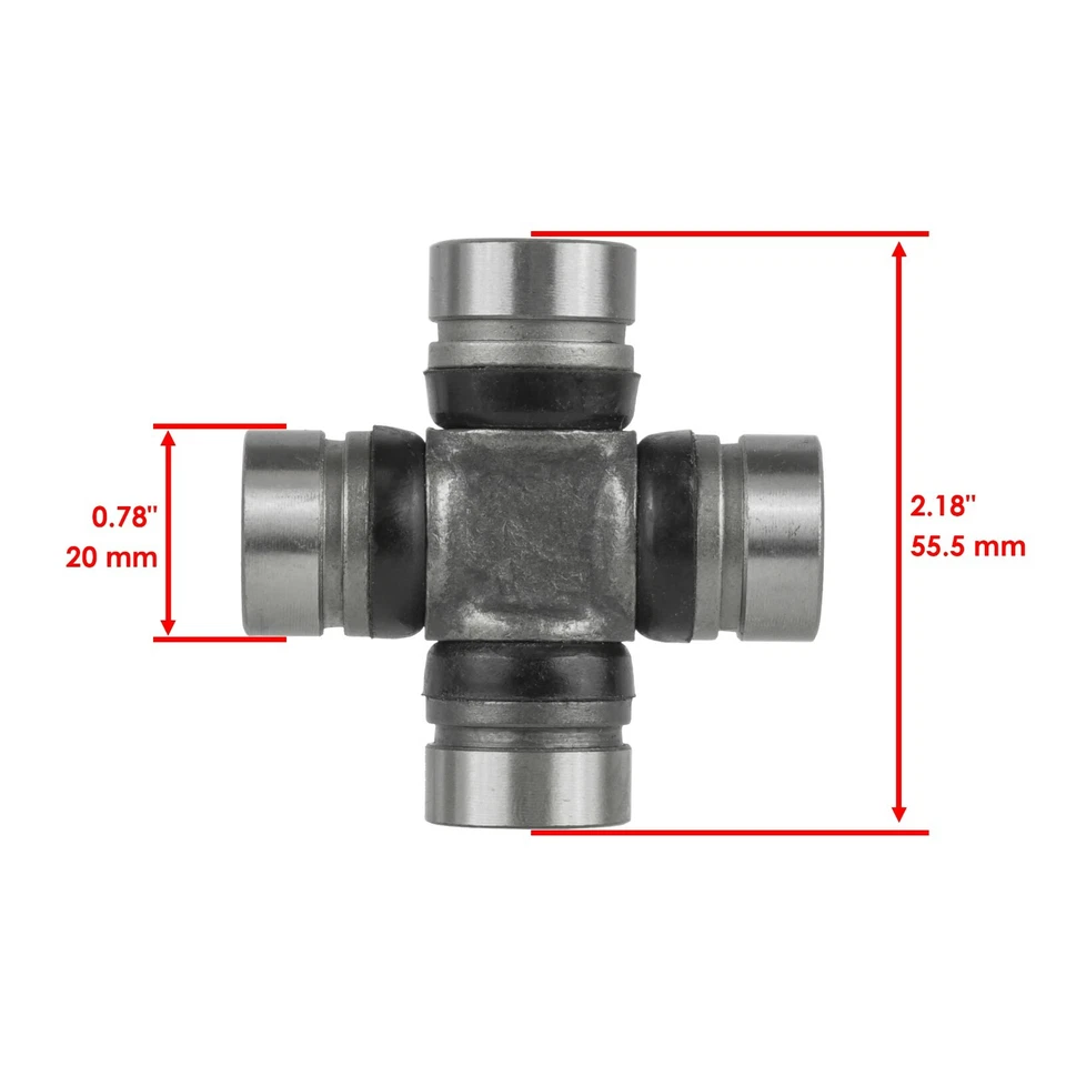 for Suzuki Ozark 250 LT-F2520 2X4 2002-2009 Drive Shaft U-Joint Kit - Image 2 of 4