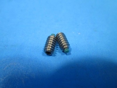 MCMASTER CARR #6-32 x 1/4'' Hex Socket Set Screw Nylon Tip 18-8 Stainless Steel