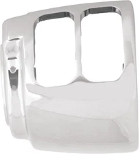 DRAG SPECIALTIES H07-0671B-RT Switch Housing - Right - Upper - Smooth - Chrome