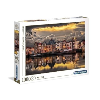 Clementoni 39421 Clementoni-39421-Dutch Dreamworld-1000 Pieces, Multi-Colour