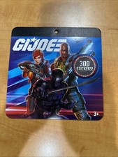 NEW  GI Joe Sticker Book - 300 Stickers - ARAH 