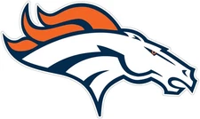 Denver Broncos Logo - Die Cut Laminated Vinyl Sticker Decal NFL car window