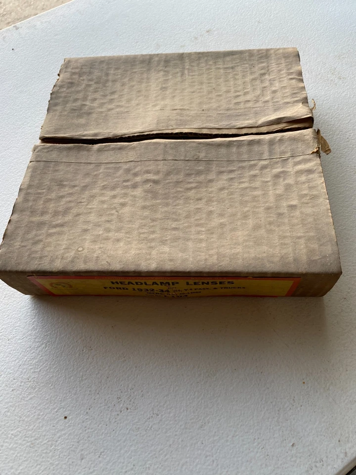 Lentes de faros de colección NOS para Ford 1932-34 B4, V-8 PASS y camioneta Foto 3 de 3