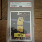 Topps NBA Living Set LeBron James #1 Lakers PSA 10 Graded Basketball Card