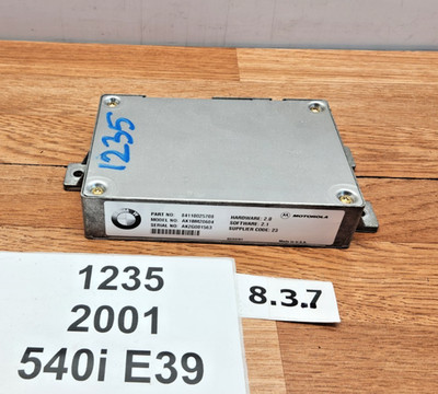   97-03 OEM BMW E39 525 540 Telematic Computer Module Control Unit