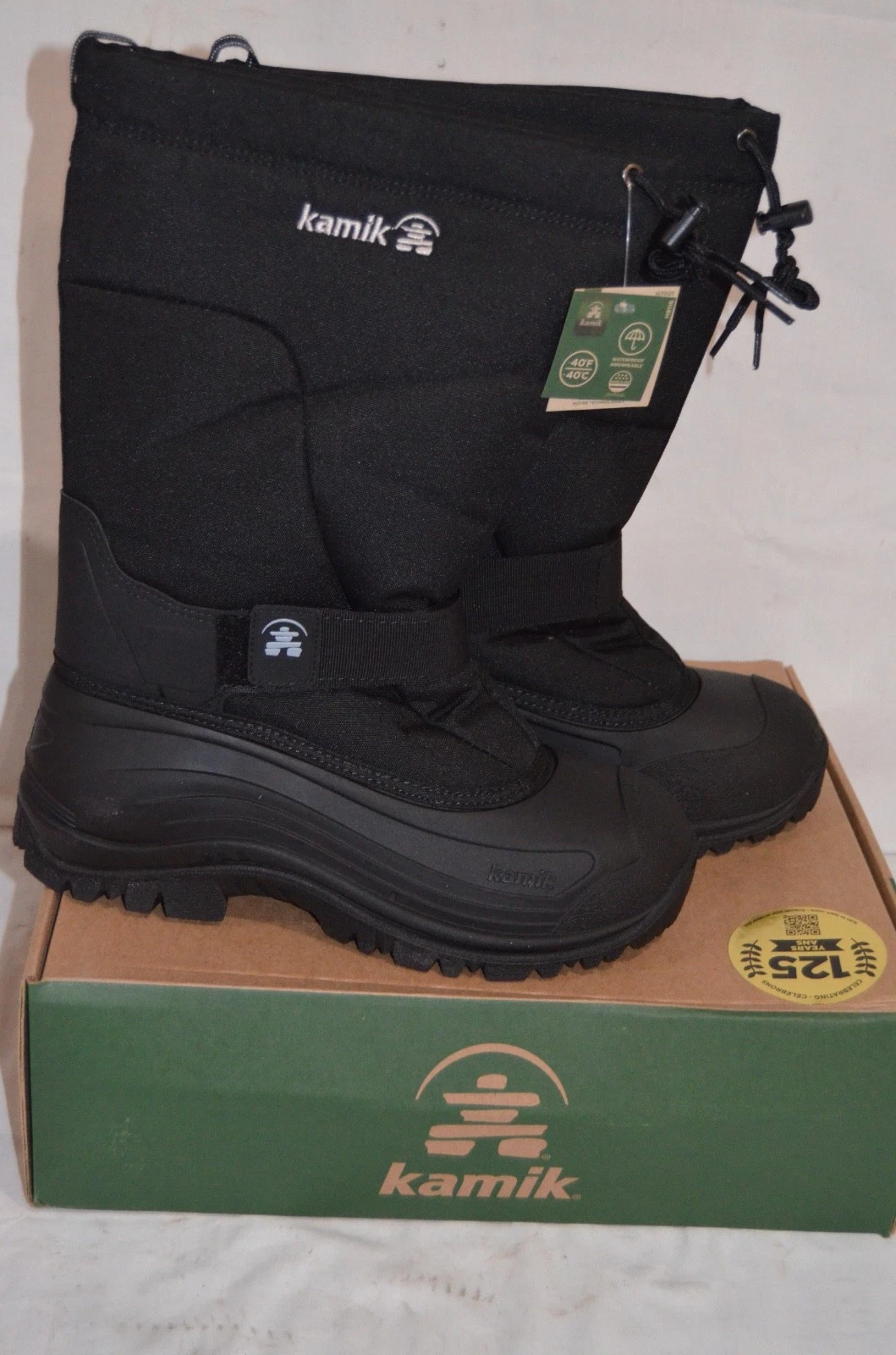 Kamik Greenbay4 Men's Waterproof Winter Boots, sz 12