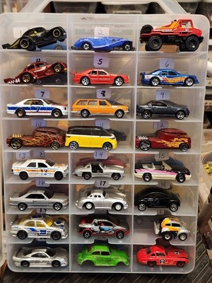 hot wheels/matchbox (case #45) MERCEDES VW volkswagen beetle bug golf sel sl sec