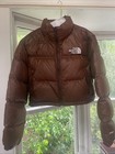The North Face Nuptse 700 Down Women's Cropped Puffer Jacket Size Medium — photo 1