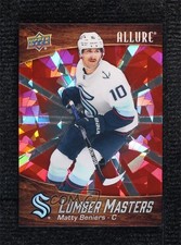 2023-24 Upper Deck Allure Lumber Masters Red 78/99 Matty Beniers #LM-7 14jr