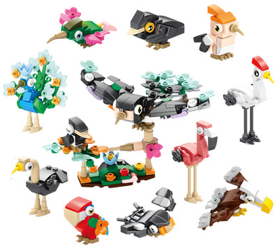 MOC Building Brick Set Birds Of Prey 10 in 1!  - 200+ PCS - BUNDLE & SAVE!