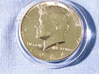 1- 1964 p John F Kennedy Silver Half Dollar 90% Silver Uncirculated  #A84