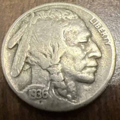 1936-S Buffalo Nickel Full Date, Actual Coin, GoodDeal Checkout All My Buffaloes