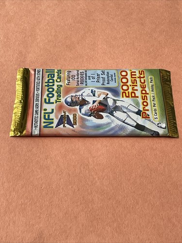 2000 Pacific Prism Prospects Hobby Factory Sealed Pack Tom Brady Rookie Year - Bild 4 von 8