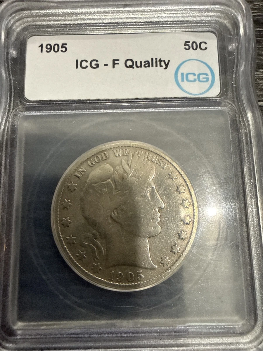 1905 Year Barber Half Dollars (1892-1915) for sale | eBay