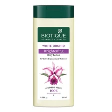 Biotique White Orchid Brightening Body Lotion 180ml Glowing Skin