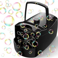 Bubble Machine Automatic 18000+ Per Minute Big Bubbles Blower Maker for Kids ...