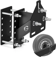 GADFISH Spare Tire Carrier Mount, 3-Nuts Design Trailer Bracket Heavy Duty... 