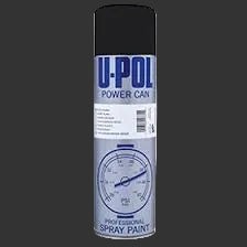 U-Pol UP803 Power Can Premium Aerosol Gloss Black   17 oz