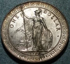 1903 BRITISH "TRADE DOLLAR" Used in HONG KONG & SINGAPORE 900 Silver BOMBAY Mint
