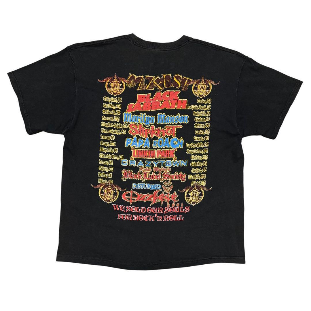 購入者指定品　Ozzfest 2000 Tシャツ Lサイズ 2000 !!! Ozzy Osbourne OZZFEST Rock T-Shirt Size L / オジー