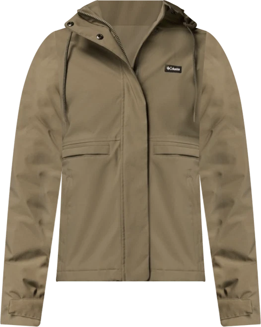 Columbia Womens Montara Park Interchange Jacket STONE GREEN Omni-Tech Waterproof - Image 2 of 4