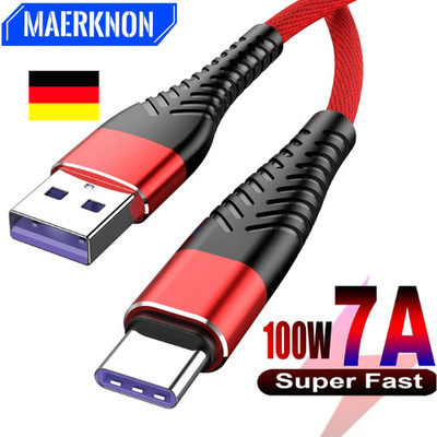 Ladekabel USB Typ C Datenkabel für Samsung Huawei Xiaomi Handy Schnellladekabel