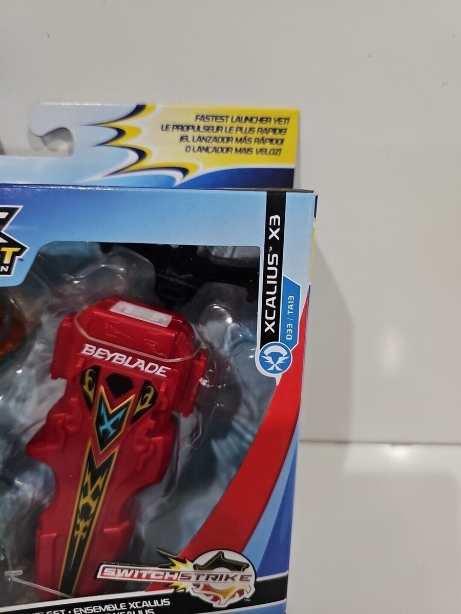 Beyblade Burst Evolution Switch Strike Xcalius X3 Set Hasbro for
