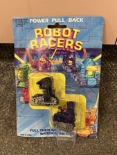  VINTAGE ROBOT RACERS POWER PULL BACK MADE IN CHINA ST
