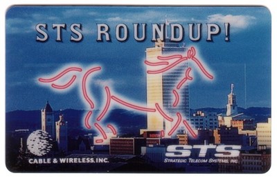 STS 1. Konferenz (Nashville Roundup 1995) Set Mit 3x 5$ Telefonkarte In Mappe