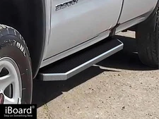 APS Polished 6" Side Step Side Bar Fit 07-18 Silverado Sierra Regular Cab