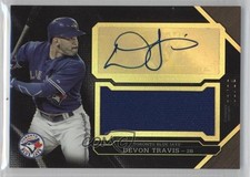 2016 Topps Triple Threads Unity Jumbo Relics 60/99 Devon Travis Auto 0q5