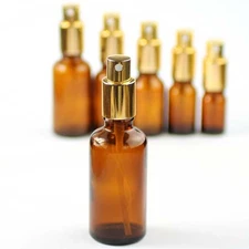 Luxury 10ml - 100ml Spray Bottles for Essential Oil Refillable Spray Atomizer AP